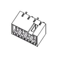 Molex 91999-1249 Power to the Board Appli-mate Rast5 Hdr Vrt 3Ckt GW Silver