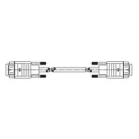 Molex 83422-9072 Micro D Cable 15POS CMD TO 15SKT DSUB 60 INCH CBLASY