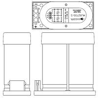 Vicor HUB3300-S Hold-up Boxes MAXI FAMILY-VIN-300,VOUT-