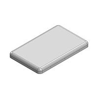 Masach Tech MS345-20C-NS EMI/RFI Shield Cover, Two-Piece 35.1 x 22.1 x 2.8mm Two-piece Drawn-Seamless RF Shield/EMI Shield COVER (Nickel-Silver)