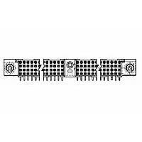 AMP Connectors - TE Connectivity 533443-5 High Speed / Modular Connectors HDI RECP ASSY 4 ROW 416 POS