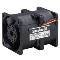 Sanyo Denki 9CRA0312K401 Axial DC Axial Fan, 38x38x48mm, 12VDC, Counter Rotating, Tachometer