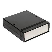 Hammond Manufacturing 1598CBK Instrument FR ABS w/Alum. Ends 7.09x6.1x2.04" Black
