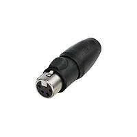 NEUTRIK NC4FX-TOP Connectors Cable end TOP series 4 pin female - nickel/gold - IP 65 and UV rated