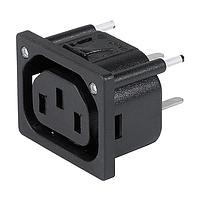 Schurter 3-101-685 Outlets 10A APP OUTLET 2.0mm SNAP-IN WTH LITEPIP