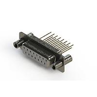 EDAC 628-M15-623-WT4 D-Sub Connectors - Standard Density Vertical Machined D-Sub Connector