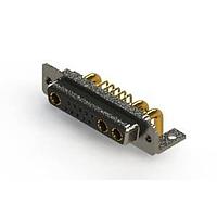 EDAC 630-13W3240-3N4 Mixed Contact D-Sub Connectors Right-angle Power Combo D-Sub Connector