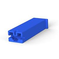 AMP Connectors - TE Connectivity 173974-6 Housings 187 POSITIVE MK-2 REC 1P BLUE