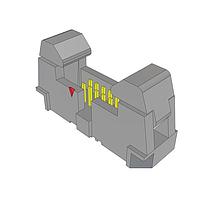 Samtec EHF-105-01-L-D Shrouded .050" Shrouded IDC Header with Ejectors