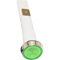 Mallory Sonalert FL1P-10NJ-4-G3V Indicators LED GRN 10MM NUT 3VAC/DC