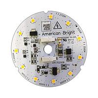 American Bright LED AB-GES-C06212W303T2 LED Light Engines Circular, 240Vac, Dia. 65mm, 12W, 3000K