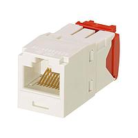 Panduit CJ5E88TGIW-C UTP Mini-Com Module, Cat 5e, UTP, 8 pos 8 wi