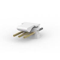 AMP Connectors - TE Connectivity 641215-3 Unshrouded FRICTION LCK HDR 3P Straight Post gold