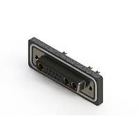 EDAC 628W13W3322-1N2 Mixed Contact D-Sub Connectors Vertical Waterproof Power Combo D-Sub Connector