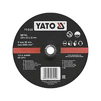 YATO YT-6125 Metal Grinding Disc (230x6x22mm)