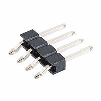 Harwin M20-8890445R Pin Strip 4 WAY SIL HORIZ SMT P/HDR T&R