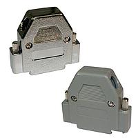 NorComp 993-025-020R121 Two Piece Backshell 25P Ecn 45 deg entry metalized plas shel