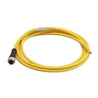 HARTING 21350200517020 Sensor Cables / Actuator Cables M12 A-code 5-pin Straight female to open end, 2m, PVC yellow jacket