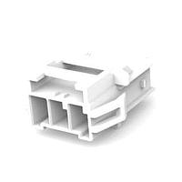 AMP Connectors - TE Connectivity 1-1971772-3 Wire Housings 1 x 3 PBT-A Cap Hsg Panel Mount
