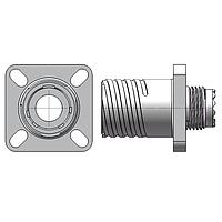 Amphenol RF ALM00FD17-35S(072) Receptacles WALL MT RECPT, METAL ZNNI, 17-35, SOCKET
