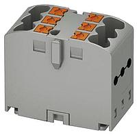 PHOENIX CONTACT 3273395 Basic Terminal Distribution Block PTFIX 6X2,5-G GY 2.5mm2 ADHESIVE MNT