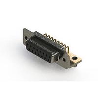 EDAC 622-M15-360-BN3 D-Sub Connectors - Standard Density EDAC Right Angle D-Sub Connector
