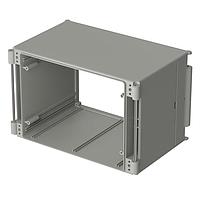 BOPLA 79002300 Enclosures ENCLOSURE, COMBICARD, BASIC, ELEMENT, 226.5 X 146.7 X 139.76MM
