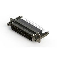 EDAC 627-025-361-257 D-Sub Connectors - Standard Density Vertical Metal Body D-Sub Connector