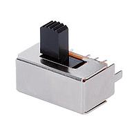 Same Sky (formerly CUI Devices) SLW-1981594-8A-RA-S-D Slide Switch 19.8 x 15 x 9.4 mm, 8 mm Raised Slide Actuator, Right Angle, Through Hole