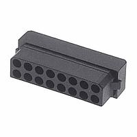 Harwin M80-1031698S Receptacle Housing 16 WAY DIL SKT MOULD SKT