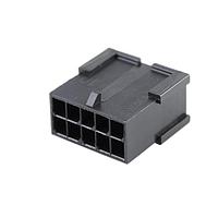 Molex 43020-1011 Plug Housing MicroFit Plug DR 10Ckt Glow Wire