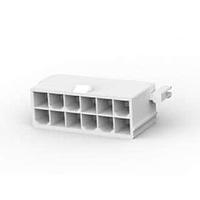 AMP Connectors - TE Connectivity 1-2029265-2 Shrouded 12P VRT HDR W/PGS GLOW WIRE