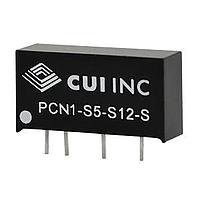 CUI Inc PCN1-S12-S15-S Isolated 10.8-13.2Vin 15Vout 67mA 1W Iso SIP