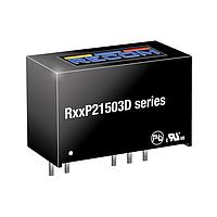 RECOM Power R24P21503D Isolated 2W 24Vin 15/-3Vout 93/-185mA