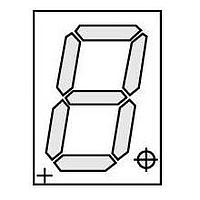 Lite-On LTS-5601AJG Segment Display 1-DIG Green CARHD