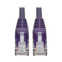 Tripp Lite N201-001-PU Cat 6 1FT PURPLE SNAG PTCH CBL