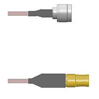 Amphenol Custom Cable Q-2J03Y000H018i RF Cable Assemblies N-SP/SMB-SP G142 18I