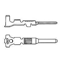 AMP Connectors - TE Connectivity 183024-1 Quick Connect AMP MINI MIC TAB L.P.