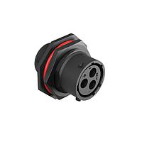 Amphenol SINE Systems RTS714N3S03 Connectors Jam Nut RCPT 3 POS SZ 14 Socket Contact