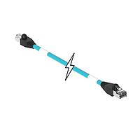 Molex 1201080589 Ethernet Cables / Networking Cables ENET RJ-45 DBLE-END CORDSET
