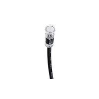 BIVAR LC-IR-14.0 Flexible Light Pipes Light Pipe, Flexible, Panel Mount, 4 mm Round IR Lens, 14.0 in.