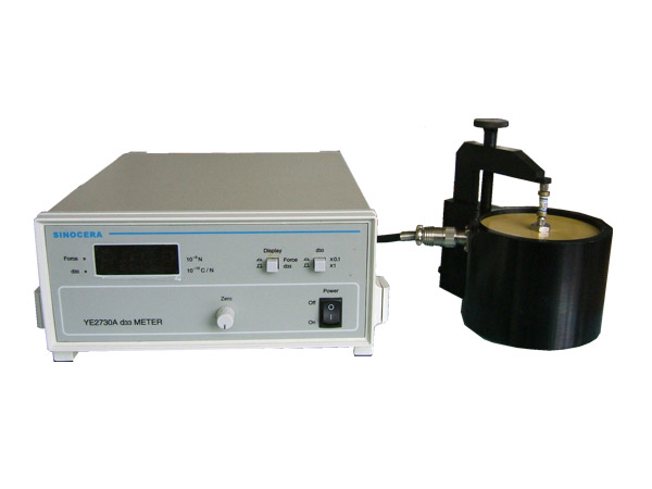 Laboratory equipment used for piezoelectric material testing