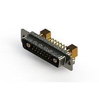 EDAC 629-17W2640-7NA Mixed Contact D-Sub Connectors Right-angle Power Combo D-Sub Connector