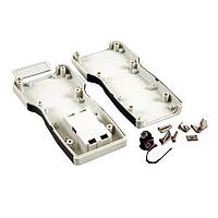 Hammond Manufacturing 1553TTGYBAT "T" Case, Battery Door FR ABS/2AA Batt.Door 6.5x3.15x1.1" Grey