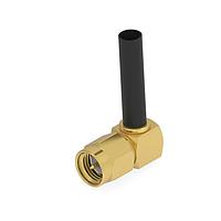 Linx Technologies - TE Connectivity 2484791-1 Coaxial Connectors SMA Plug RA Crimp RG174 188A 316 3 GHz