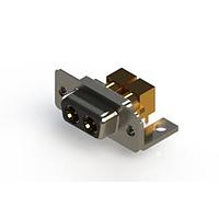 EDAC 630-2W2-640-5TC Mixed Contact D-Sub Connectors Right-angle Power Combo D-Sub Connector