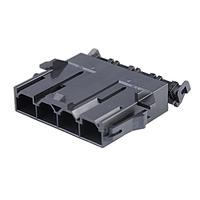 Molex 42818-0412 Plug Housing MINIFIT SR 4Ckt 10MM PLG HSG SR PNL MNT BLK