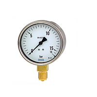 WIKA 213.53(20 Bar(Psi),dial 63,chân đứng 1/4 inch) Pressure gauges