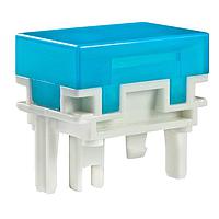 NKK Switches AT4026GJ Button RECT CAP FOR LB BLU