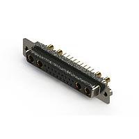 EDAC 628-21W4624-3TA Mixed Contact D-Sub Connectors Vertical Combo Dsub